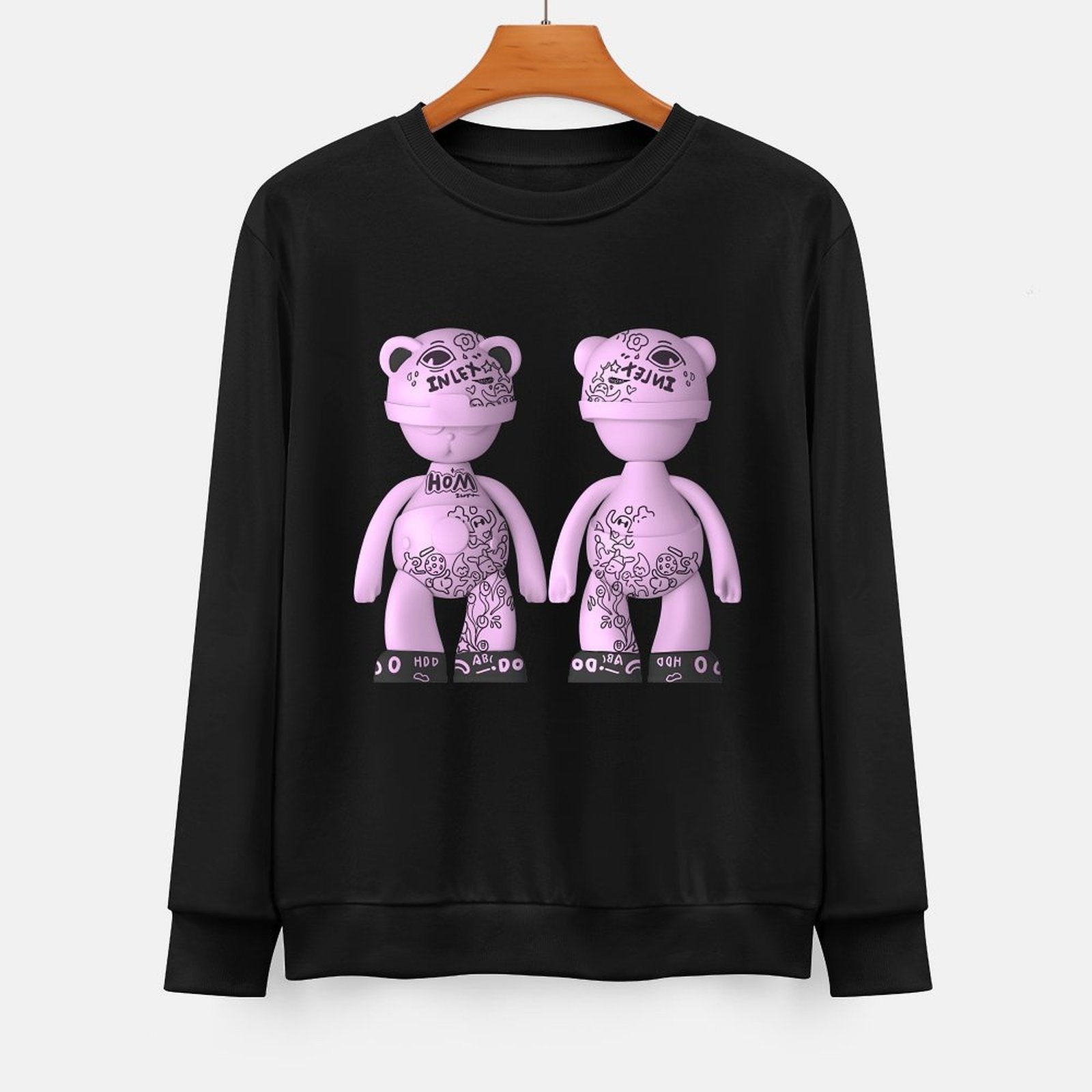 Long Sleeve With Front PatternSolid Design-Your-Own